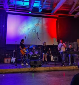 Unleash the Kraken, a band from Bach to Rock Nanuet, rocks the stage during a recent performance!